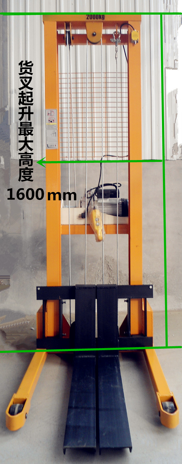 液压手动堆高车产品展示