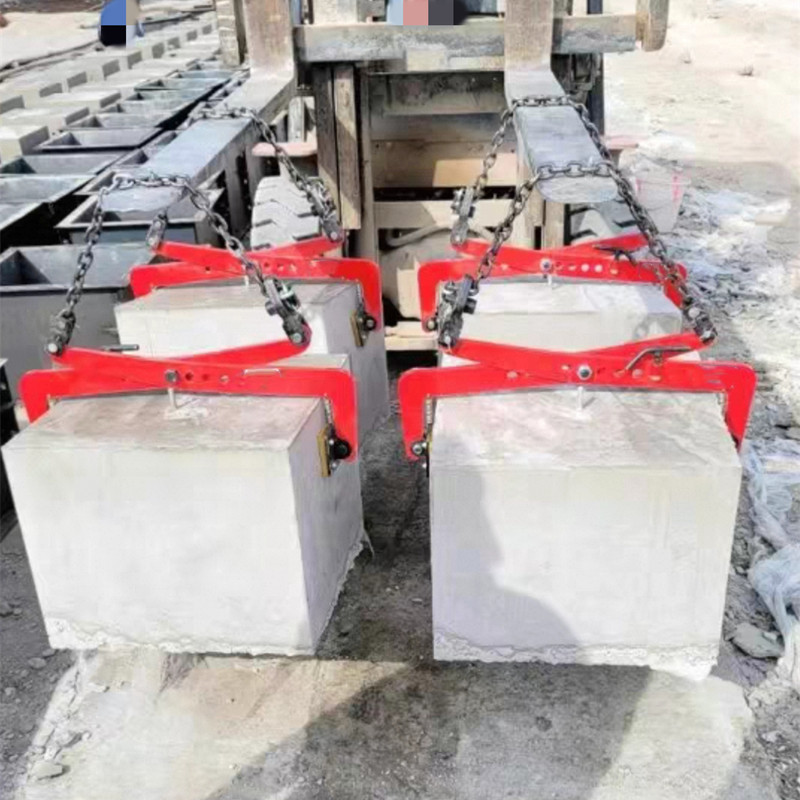 吊夹夹持水泥墩